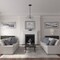 Ekena Millwork Carlsbad Ceiling Medallion (Fits Canopies up to 7 7/8"), 12 1/2"OD x 1 1/2"P, Stone Hearth CM12CASHF - alternate 2